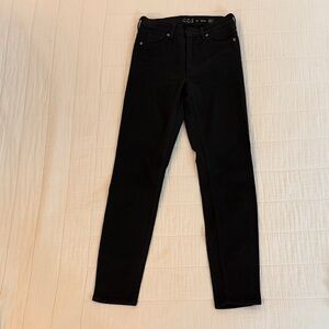 COS women’s size 26 black skinny jeans